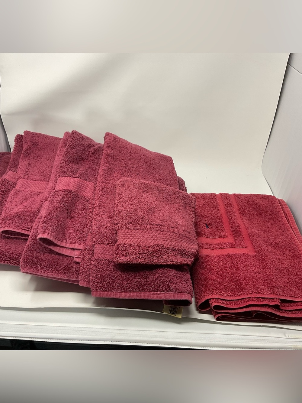 Deep Burgundy Bath Towel Set